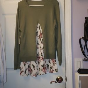 Floral Sweater/Blouse